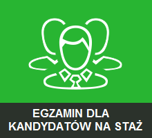 EGZAMIN DLA KANDYDATÓW NA STAŻ W 2024 ROKU